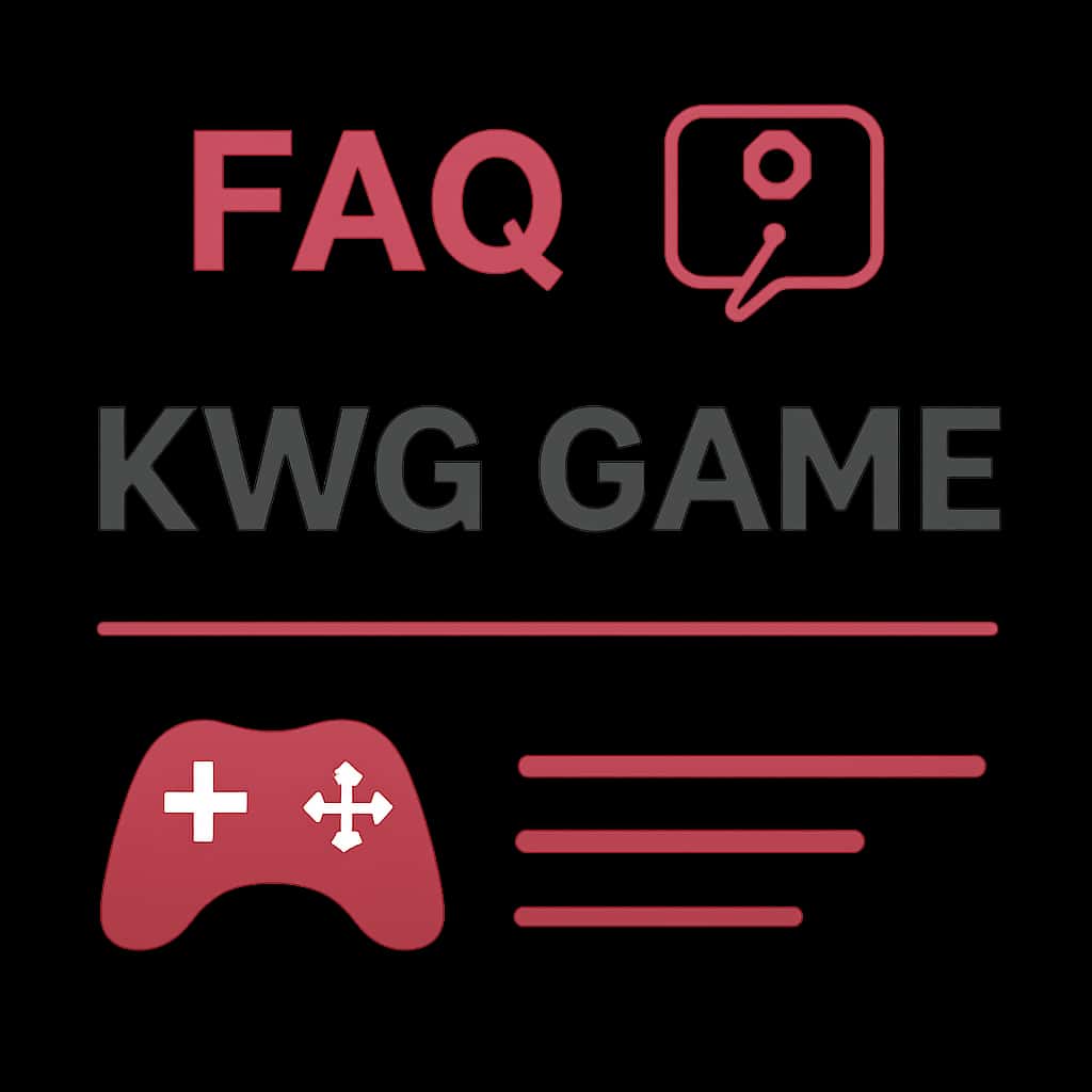Illustration related to KWG Game FAQ topics.