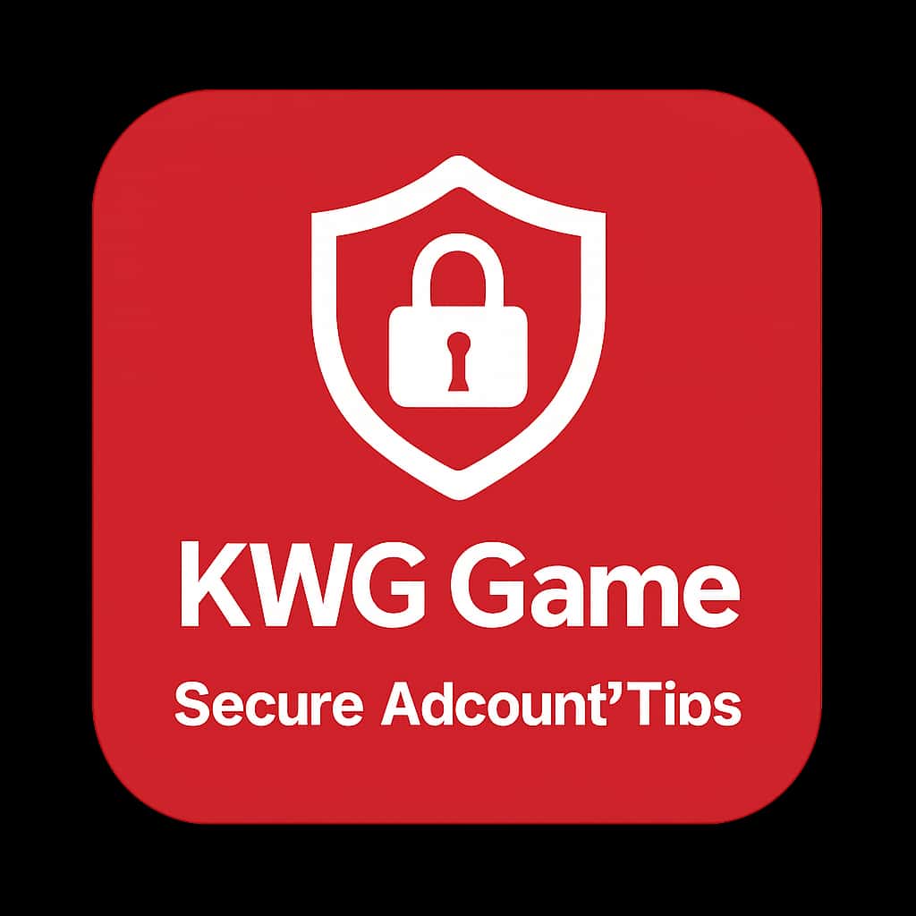 An icon representing secure practices for KWG Game account security.