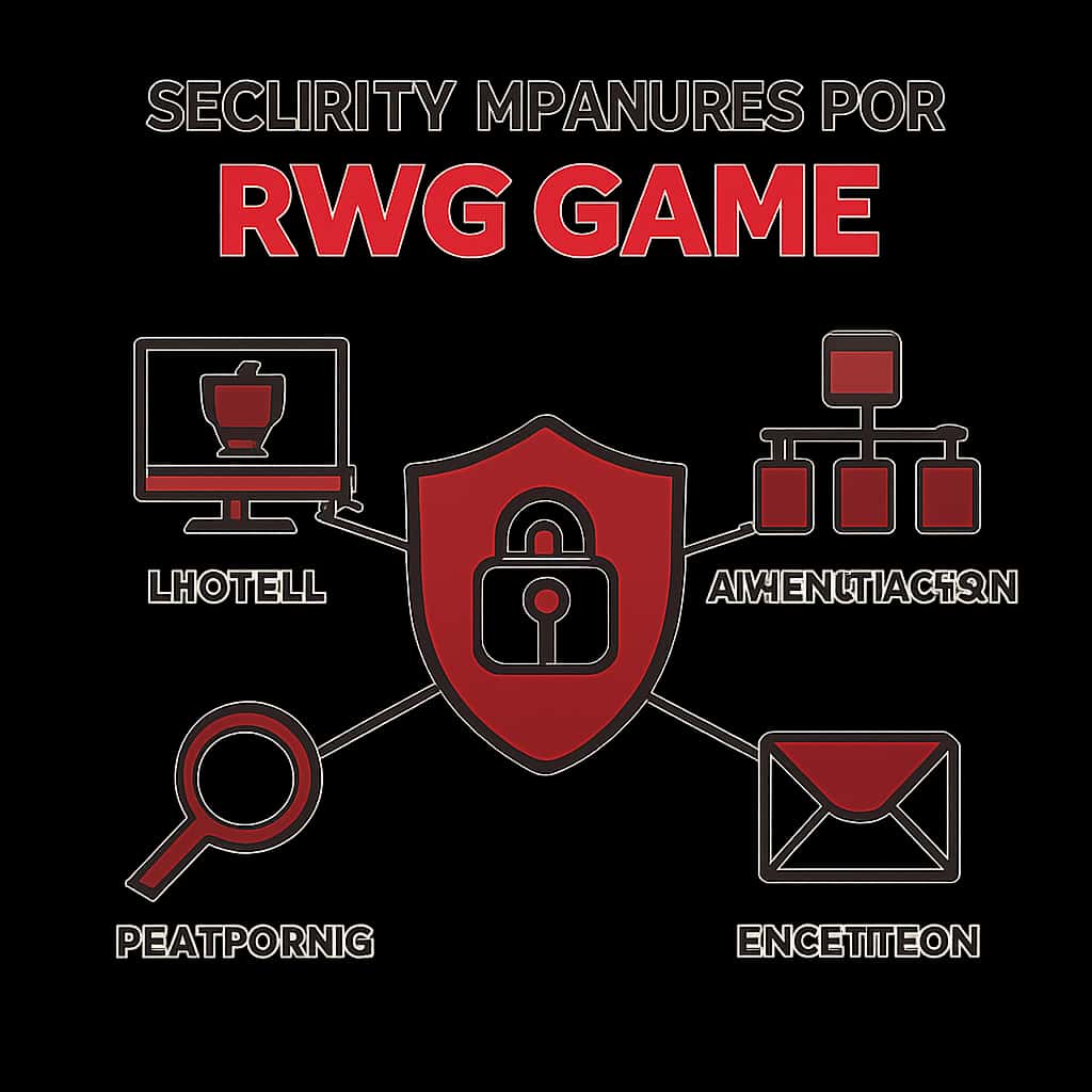 An educational illustration of security protocols for KWG Game.