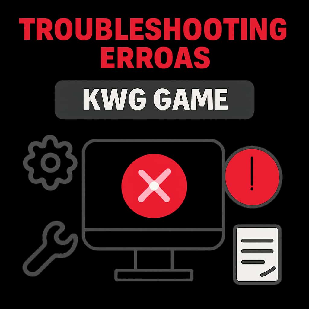 Illustration for troubleshooting KWG Game errors.