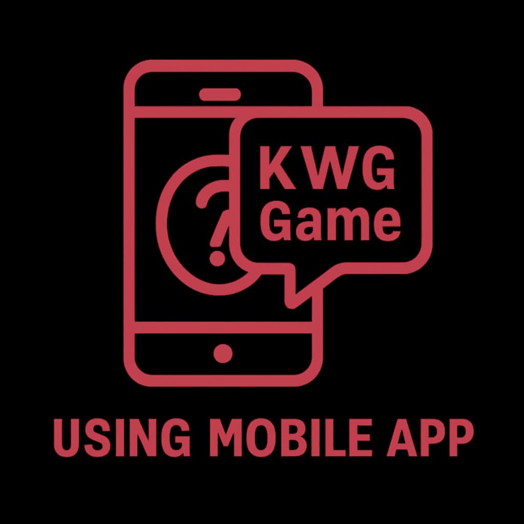 Icon representing the KWG Game Mobile App.